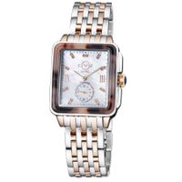 Gevril GV2 Bari Tortoise Diamond Damen Quarzuhr bicolor