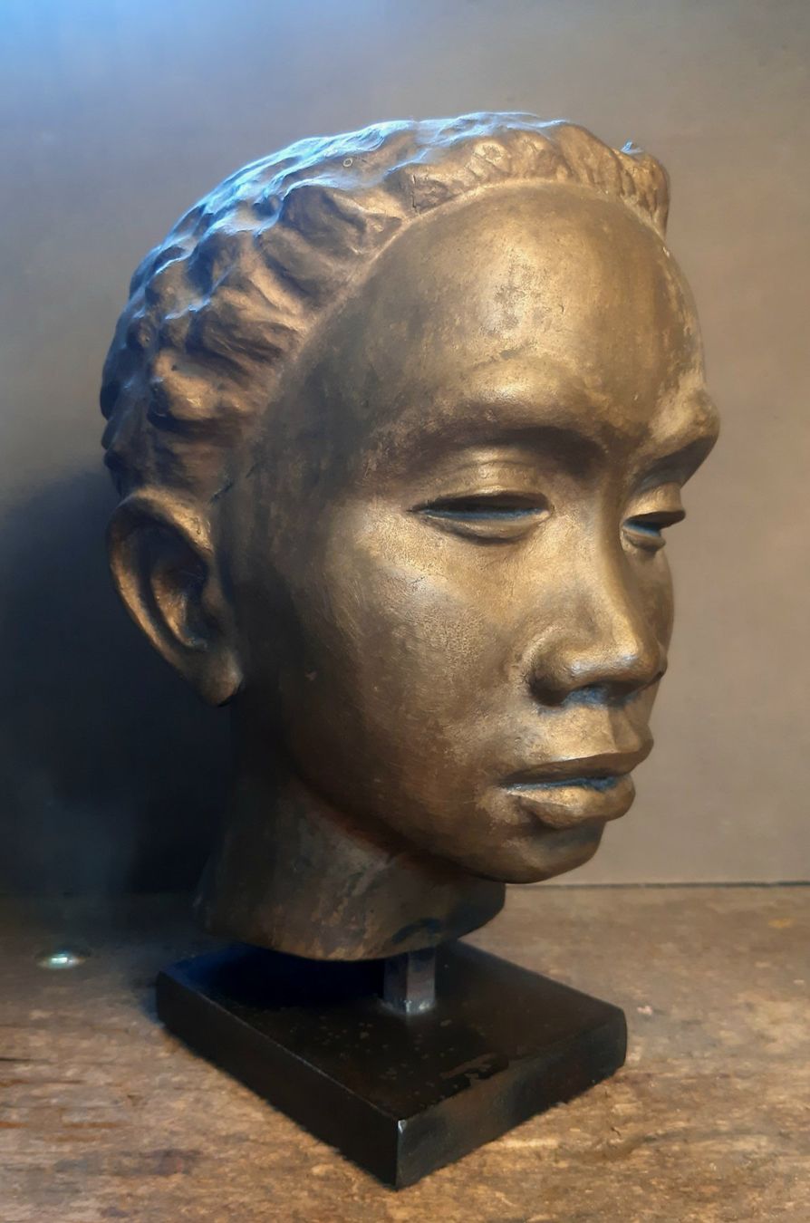 Sculture & Statue: Bronze Kopf Skulptur – Usato da Arbon venduto da torso444