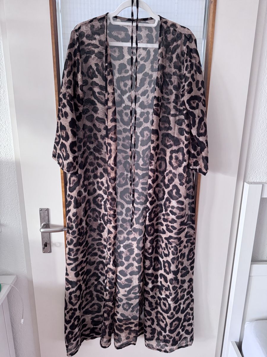 Internationale Kunst: Kimono Leopard,  Gr uni – Neu (gemäss Beschreibung) aus Unterengstringen von Cuz_5555