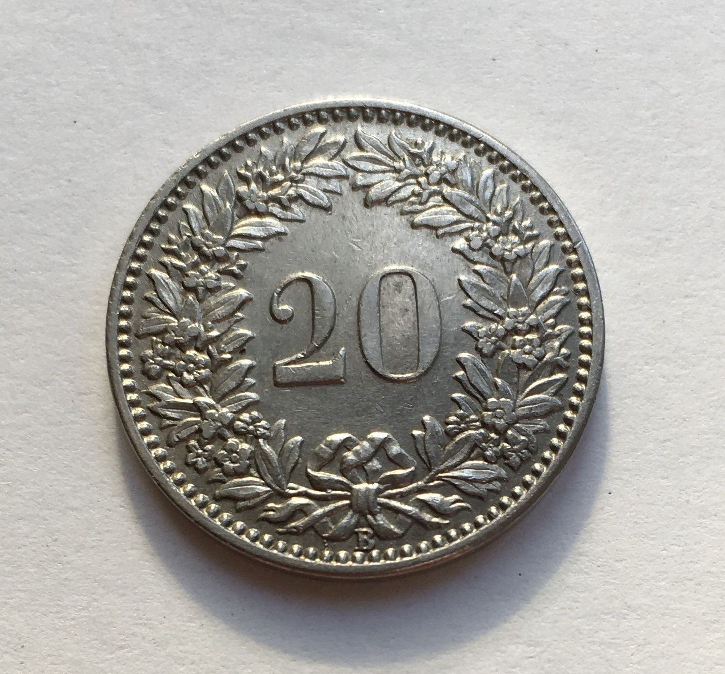 Tutti le monete: 1902 20 Rappen -unz – Usato da Kirchberg SG venduto da Helveticus00 1