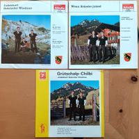 3 Schallplatten Jodelduett Gebrüeder Wiedmer