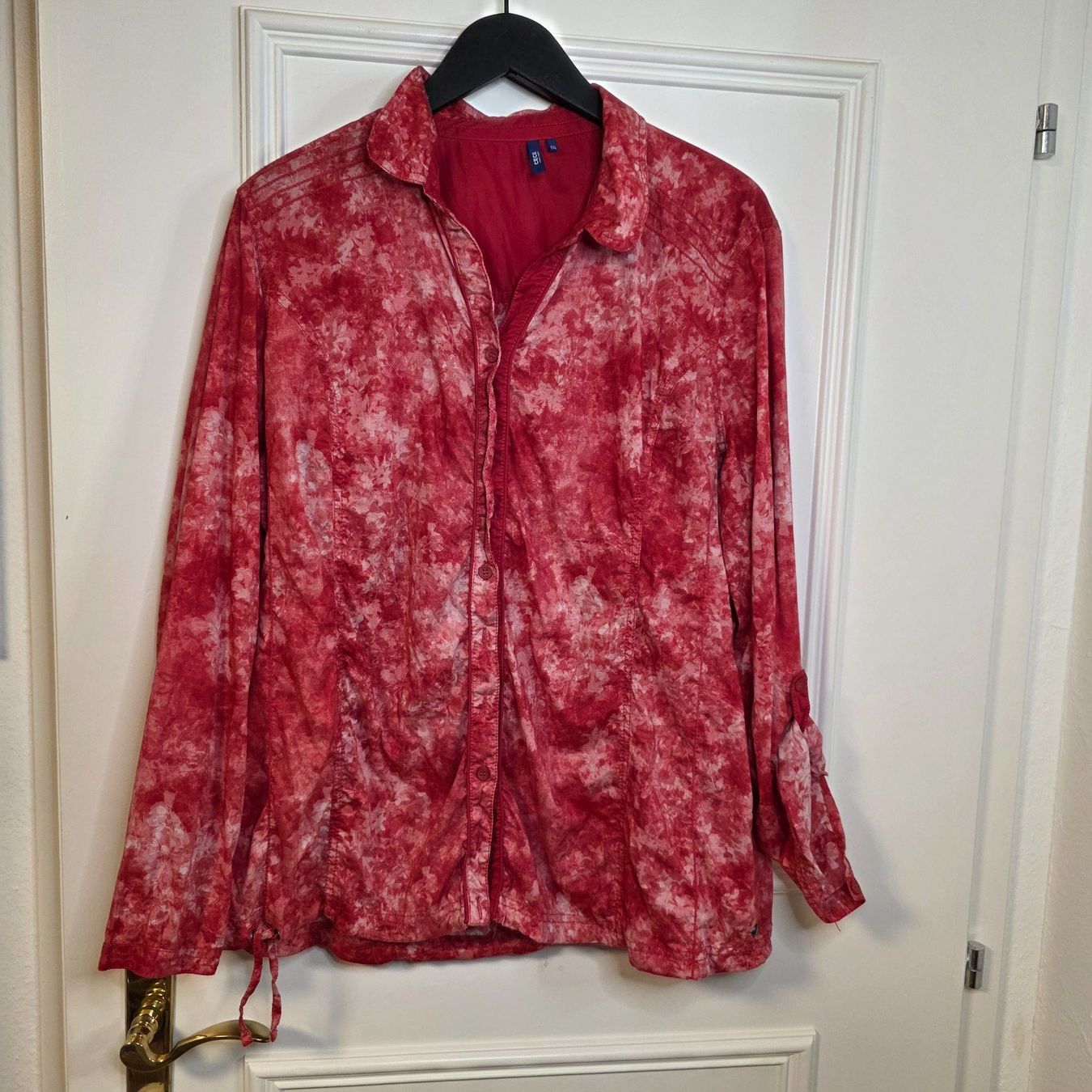 Cecil Blusen: CECIL Damen Bluse Rot Print Baumwolle Gr. XXL – Gebraucht aus Wald ZH von CapLux 1