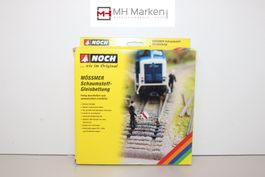 Noch 99160 Mössmer Schaumstoff-Gleisbettung grau beschottert