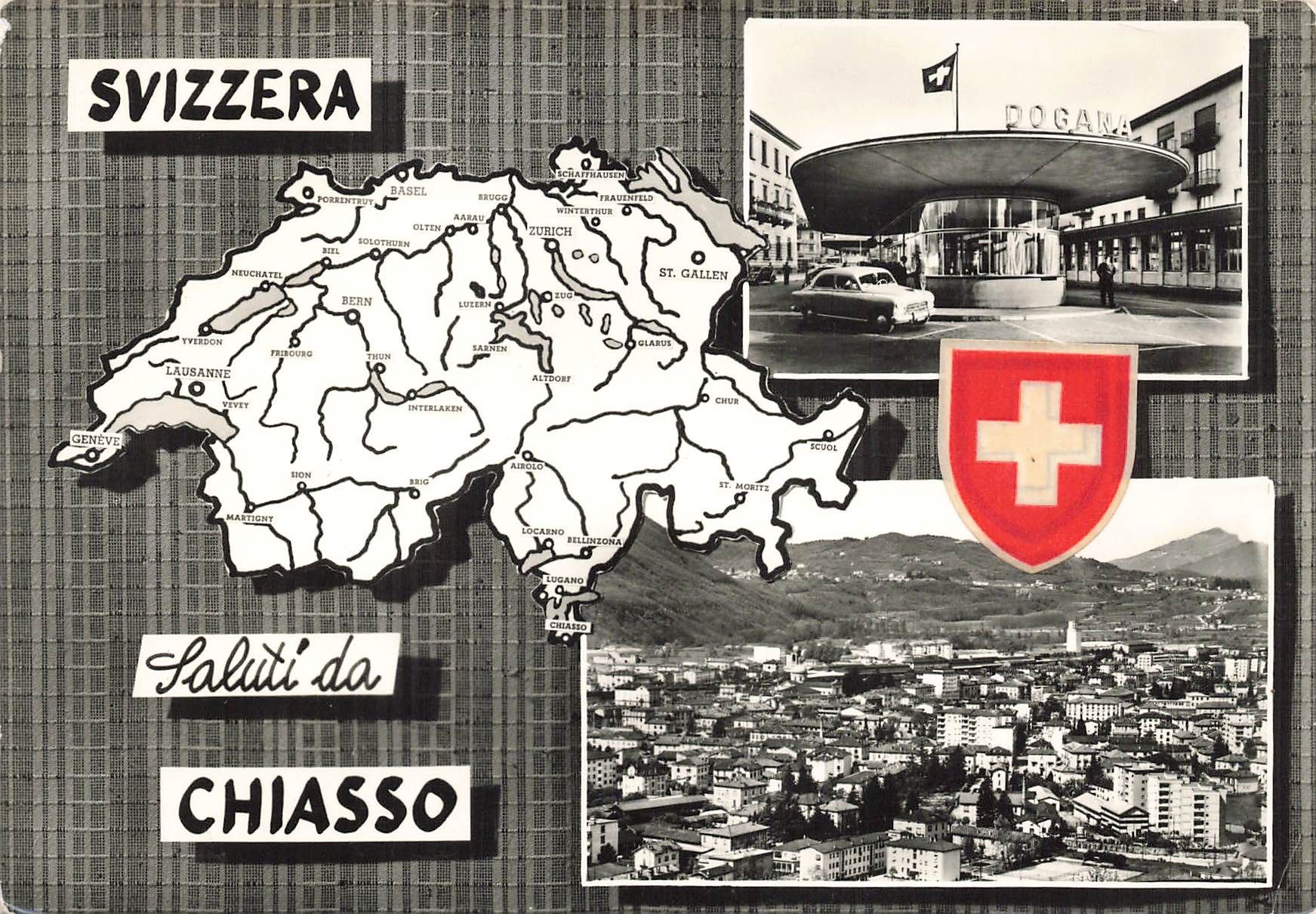 Ansichtskarten: Saluti da chiasso G – Gebraucht aus Biasca von Blenio71