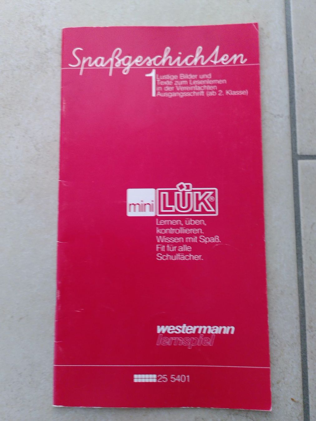 Libri: MINI LÜK SPASSGESCHICHTEN 1&2/ 2 HEFTE – Usato da Brugg AG venduto da olamim 1