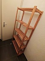 Lot de 4 étagères en bois  170 × 80 × 30 cm