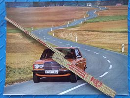 schönes Oldtimer Hochglanz Pressefoto A3 Mercedes - Benz 12