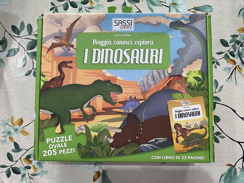 Puzzle: Puzzle ovale Dinosauri 205 pezzi – Usato da Castel San Pietro venduto da sab_lj2d