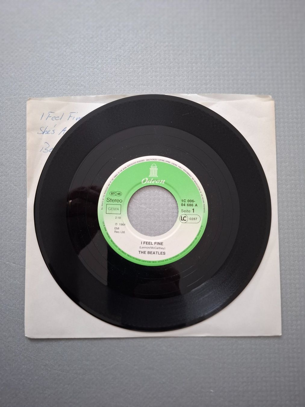 Vinyles: Beatles - I Feel Fine – D'occasion à Arbon par pendulum 1