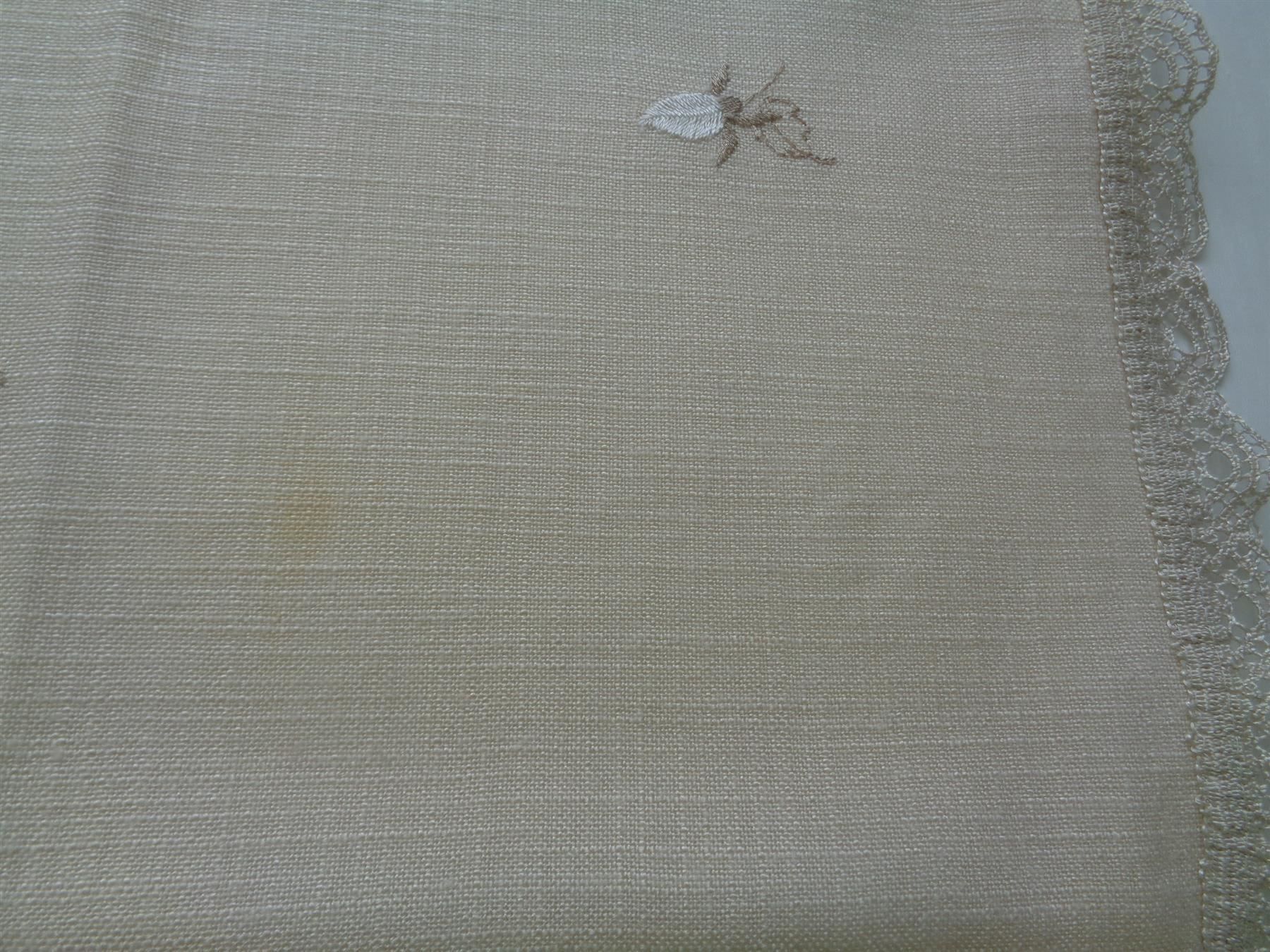 Coperte: Tischdecke beige 81x81 cm. Polyacryl – Usato da Chur venduto da omonia 4