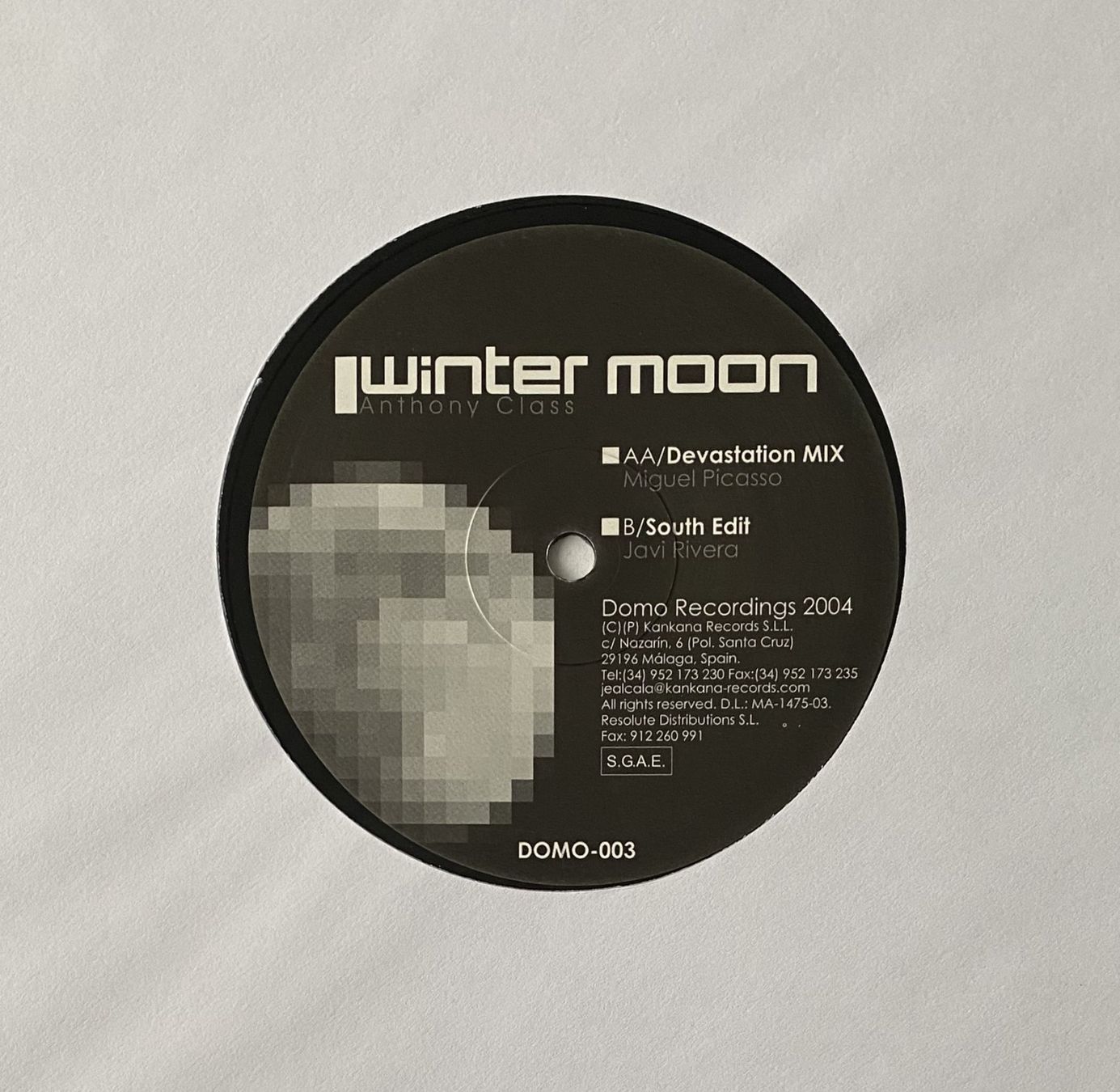 Vinyles: Anthony Class, Winter Moon (House) – D'occasion à Flums par Empe1 2