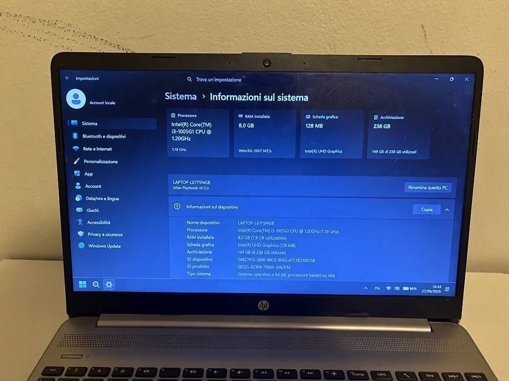 Notebook: Notebook Computer HP – Usato da Chiasso venduto da mar_6xq5 1