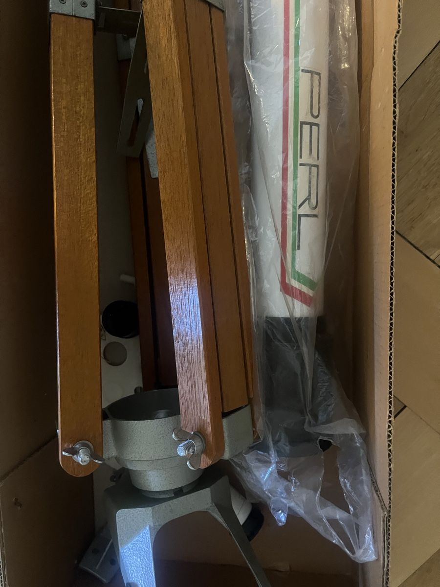 Telescopi: PERL ICARUS 60/910 AC 17 Teleskop mit Holzstativ – Usato da Bern venduto da ele_tg62 3
