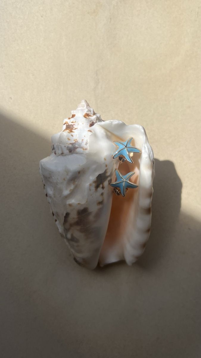 Orecchini pendenti & Orecchini a lobo: Orecchini a stella marina blu argento nuovi – Nuovo e nell'imballaggio originale da Lugano venduto da yul_fhg2 5