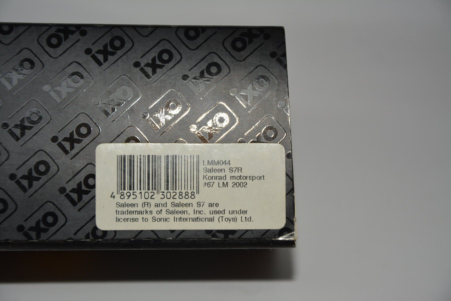 IXO 1/43 Saleen S7R No.54 Le Mans 2007 L.Groppi/N.Prost/J-P. Belloc