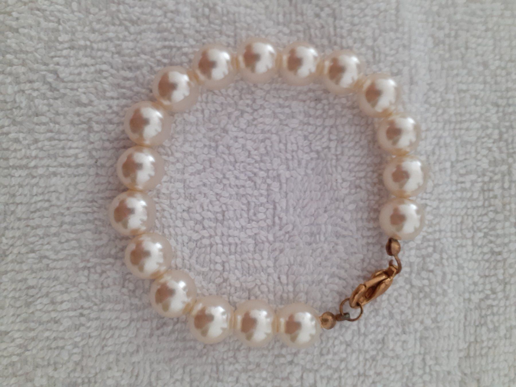 Bracciali & Braccialetti: Perlenarmband Modeschmuck Vintage – Usato da Yverdon venduto da DerStorchUndDieBiene