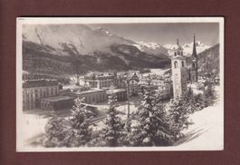 ST. MORITZ - Schiefer Turm - 1924