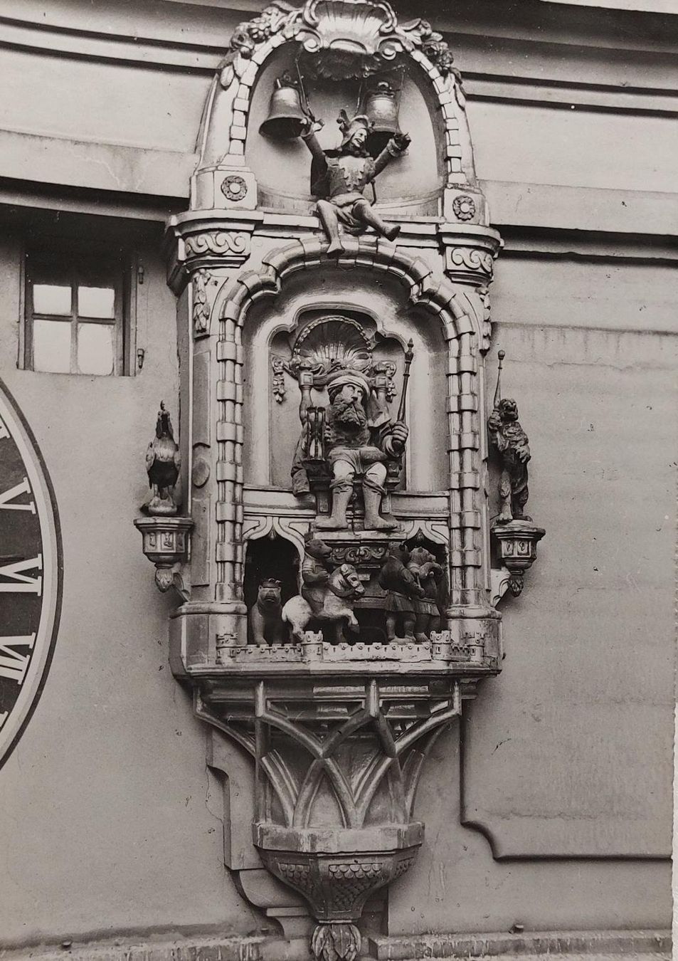 Cartoline postali: BERN -  Figurenspiel am Zeitglockenturm – Usato da Delémont venduto da Domdom1