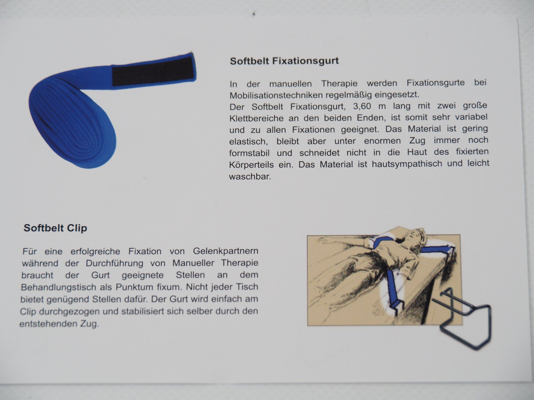 Cinture: Softbelt / Fixationsgurt 360 cm (17377) – Nuovo (secondo la descrizione) da Zürich venduto da fundsachenverkauf 1