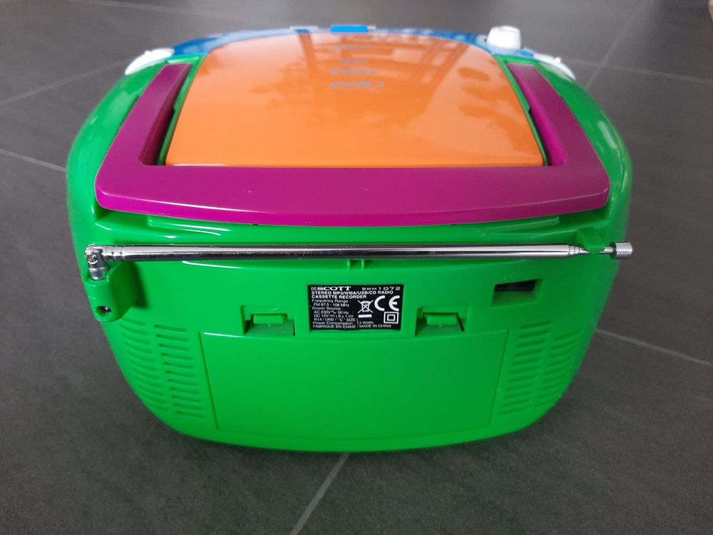 Scott Kinder-Radio mit MP3, CD, Kassette und FM-Radio | Kaufen auf Ricardo