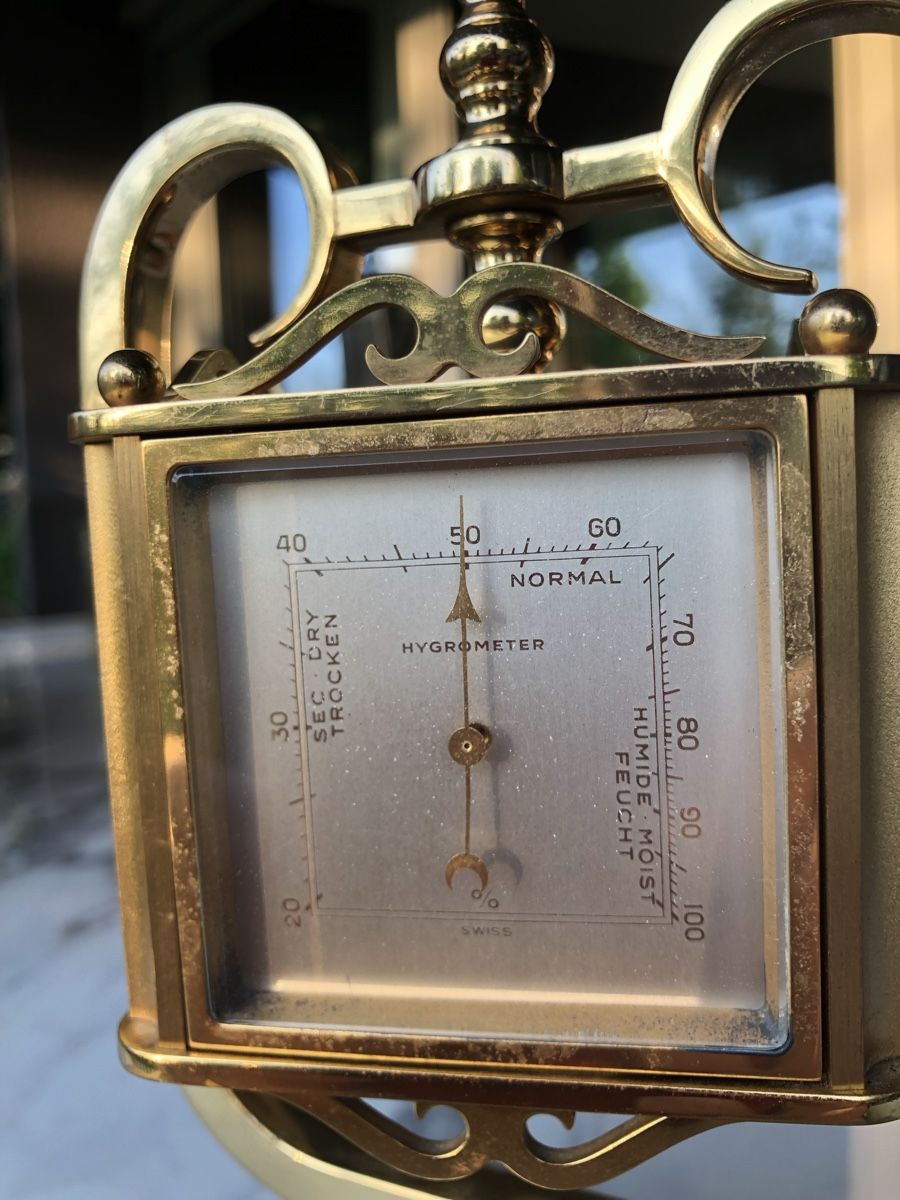 Imhof Orologi da terra & Orologi da parete: IMHOF Wetterstation/ Horloge de table – Usato da Arlesheim venduto da Men_l77g 5