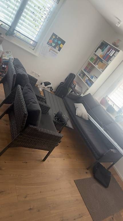 Sofas: Lounge-Set Anthrazit  wie neu  4-teilig – Gebraucht aus Dällikon von nit_l52s 4