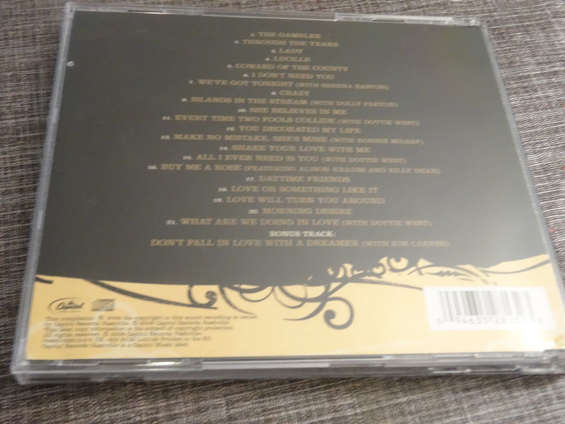 CD: Kenny Rogers - 21 Number Ones CD - – Usato da Olten venduto da Disc-Ausverkauf 1