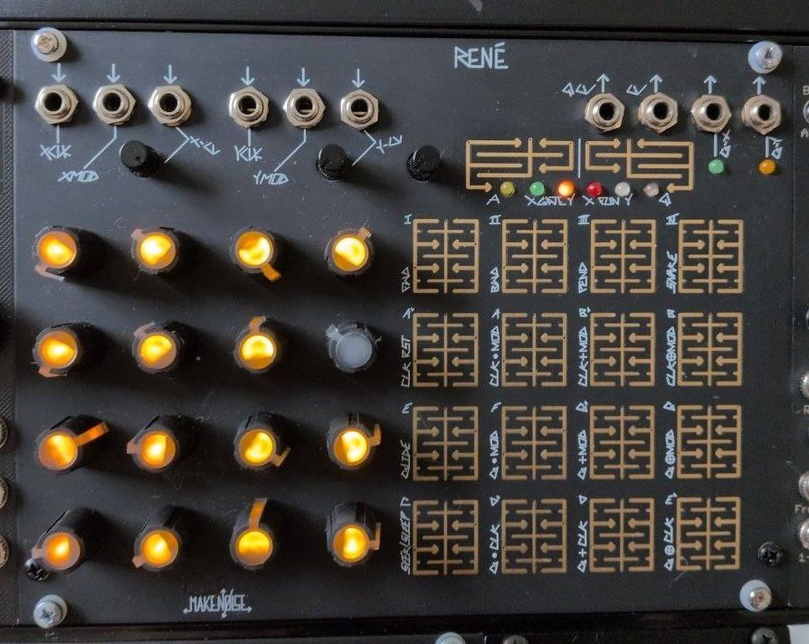 Strumenti musicali: Makenoise René / Rene Eurorack Cartesian Sequencer – Usato da Bern venduto da archer.hostettler