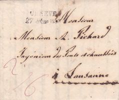 1833, "Geneve 27 8bre 1833",