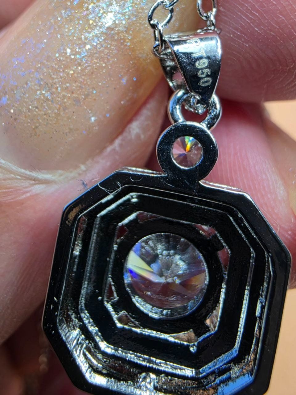 Catenine: Collier argent avec zircons – Nuovo e nell'imballaggio originale da Reconvilier venduto da Tsma67 2