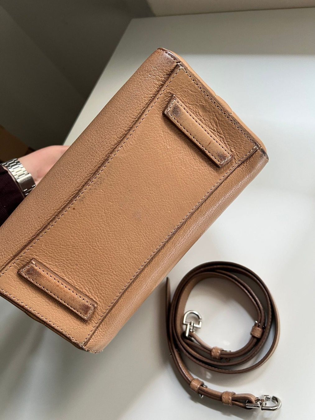 Givenchy Borse: Givenchy Mini Antigona, Light Brown, 2017 – Usato da Zürich venduto da cefanie 5
