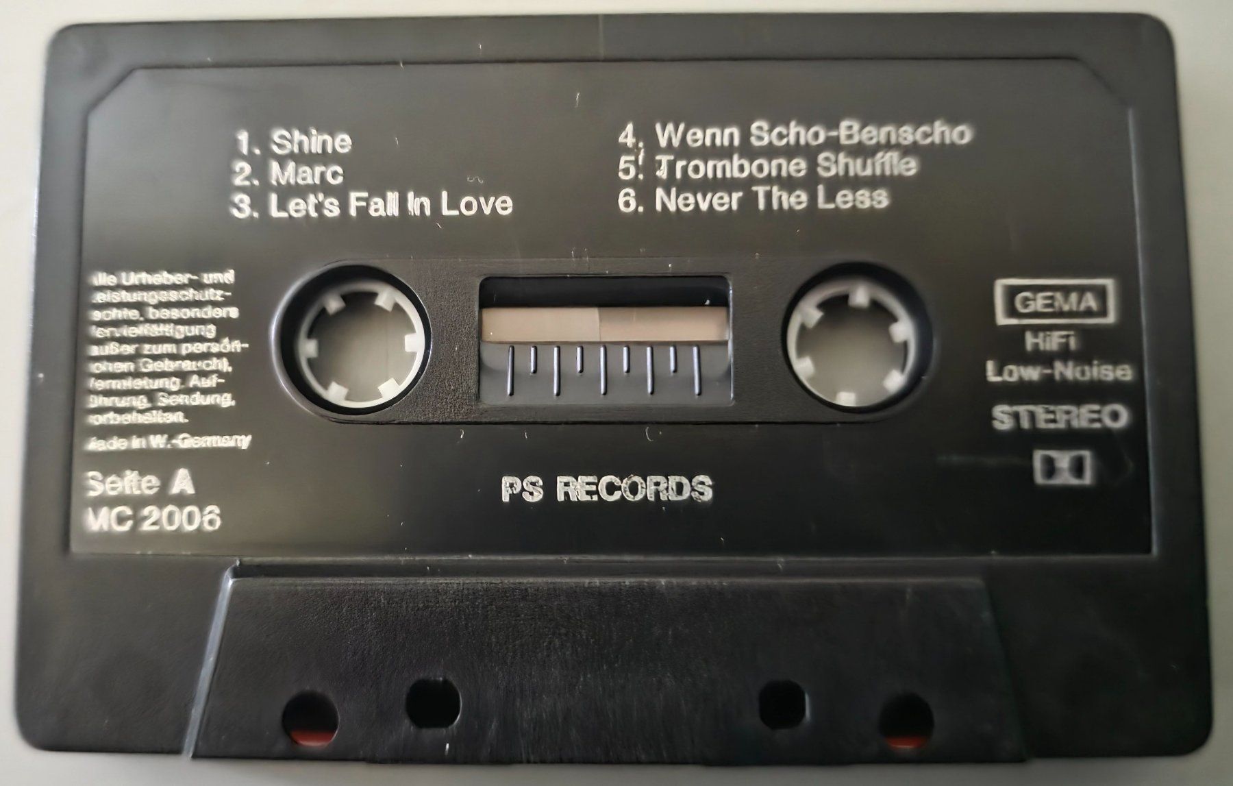 Musicassette: P.S. Corporation MC – Shine – Usato da Root venduto da atelier22 2