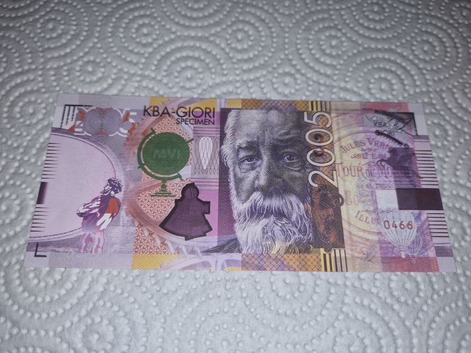 Banconote: Billet commémoratif Jules Verne – Nuovo (secondo la descrizione) da Senèdes venduto da hen_fw8b 1