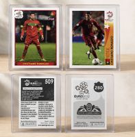 Cristiano Ronaldo stickers Euro 2008 2012 Panini