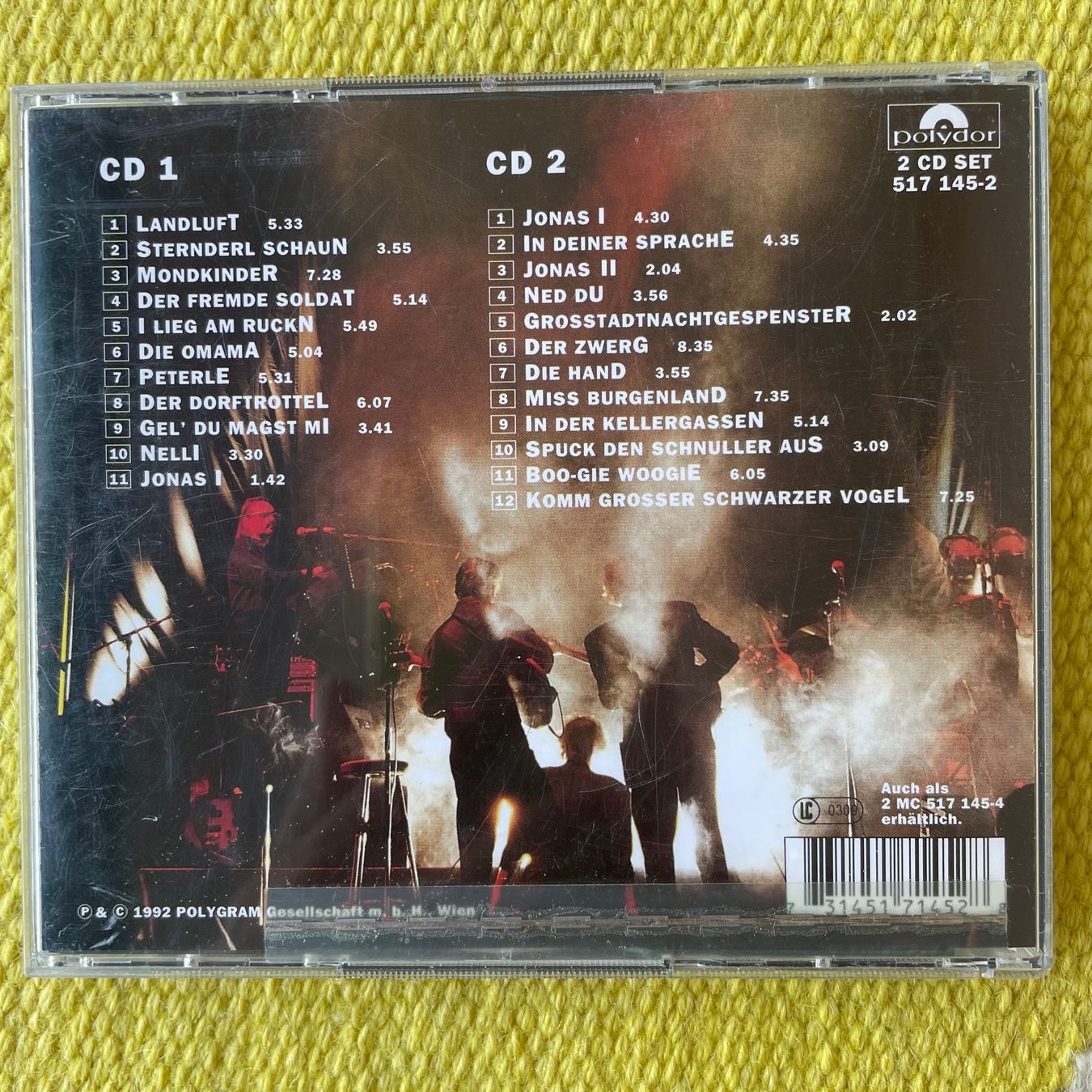 CDs: LUDWIG HIRSCH-2CD LIVE-GOTTLIEB – Gebraucht aus Rorschacherberg von CD-Roli 1