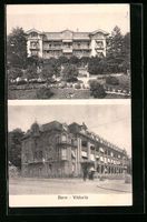 Bern, Hotel Viktoria, Strassenpartie mit