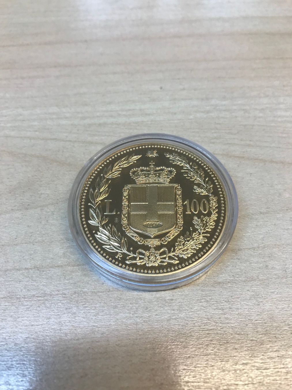 Tutti le monete: Münze 100 Lira 1880 – Nuovo e nell'imballaggio originale da Emmenbrücke venduto da DanielStulz62 1