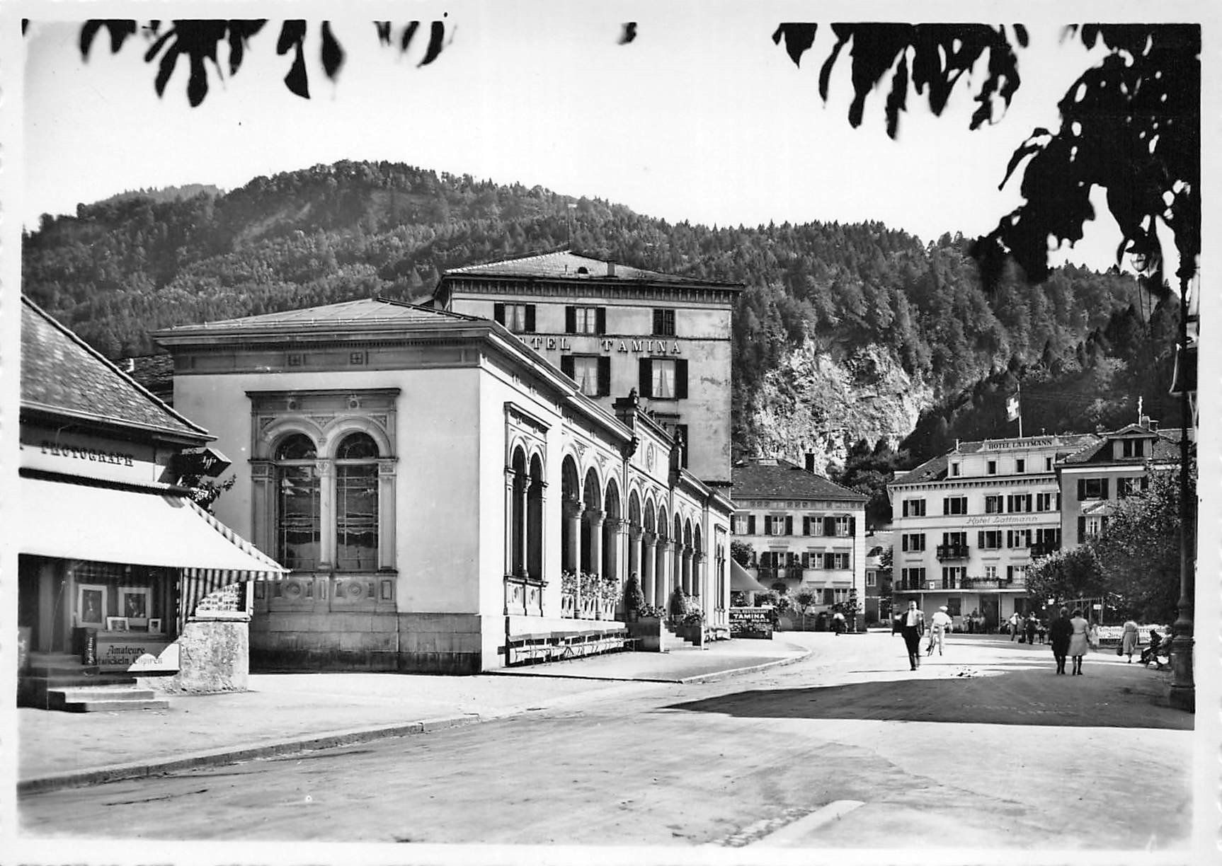 Cartoline postali: 2x Bad Ragaz – Usato da Ottikon b.Kemptth. venduto da Neptun1974