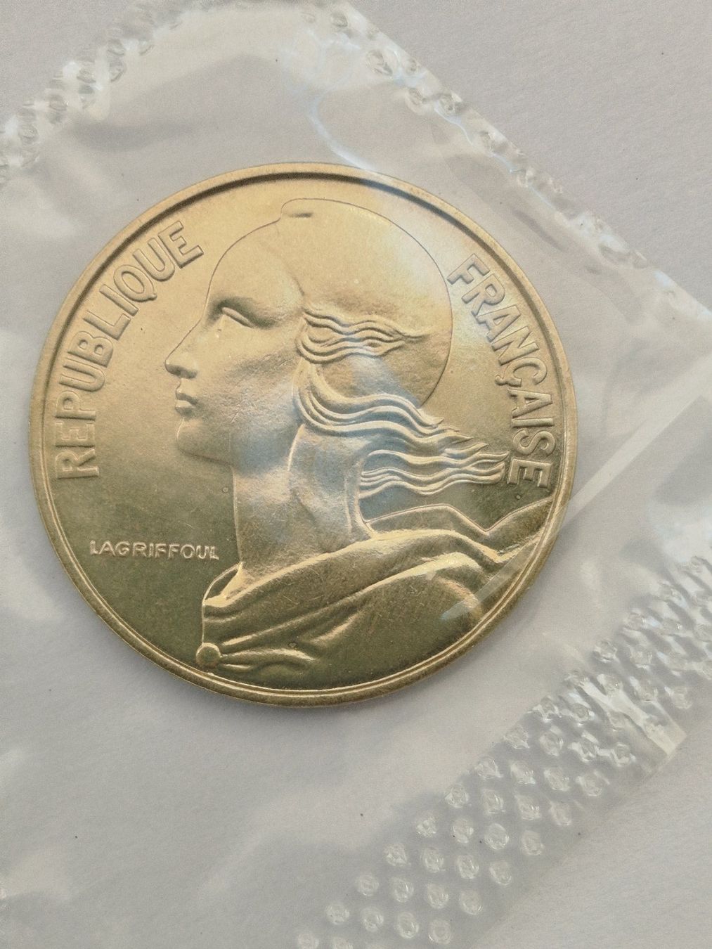 Toutes les monnaies: 20 centimes MARIANNE 1973 – Neuf avec emballage d'origine à Wettingen par Colorup 1