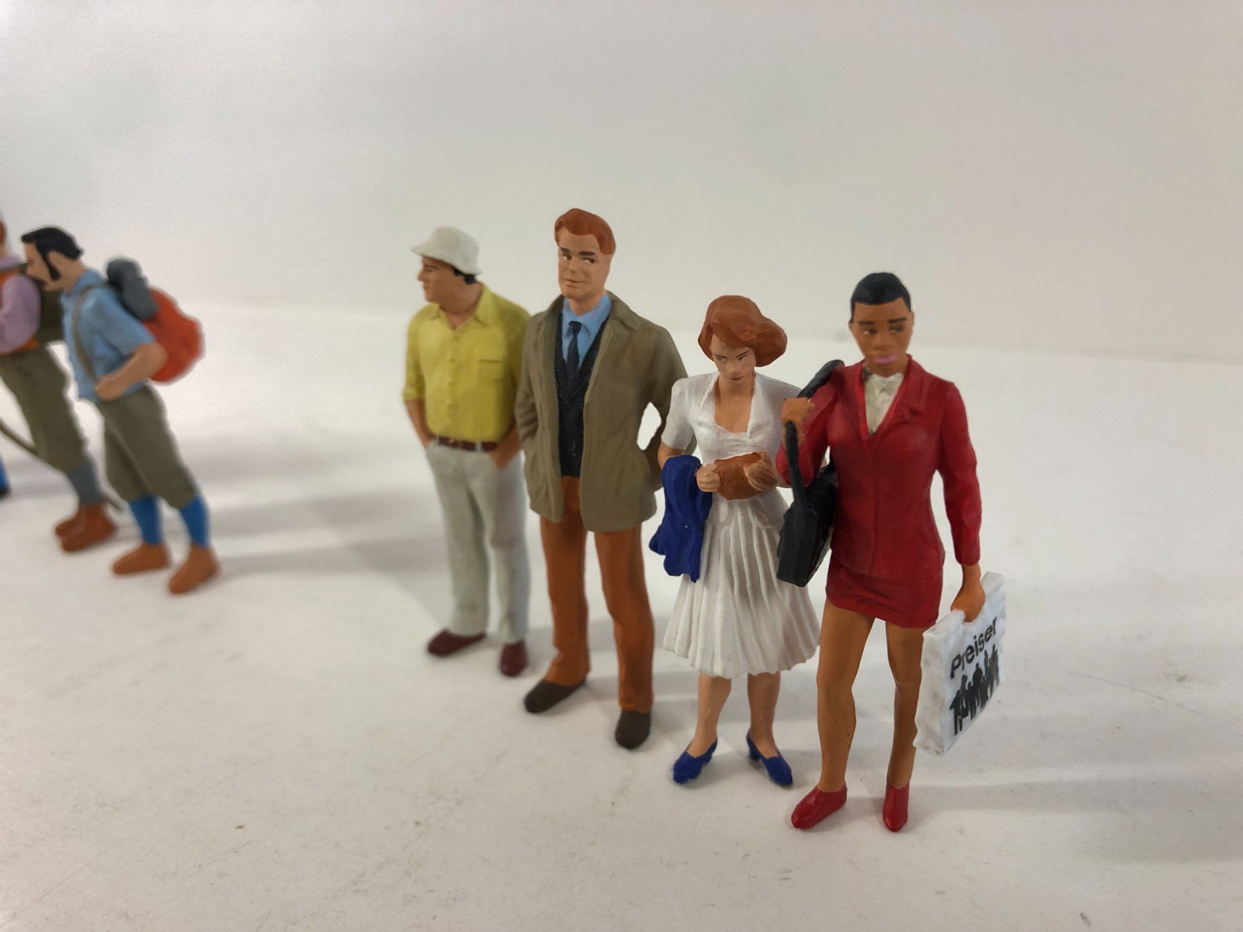 Preiser Modellini di ferrovie: Preiser Spur 1 Figuren 1:32 – Usato da Rodersdorf venduto da Joerg11 2