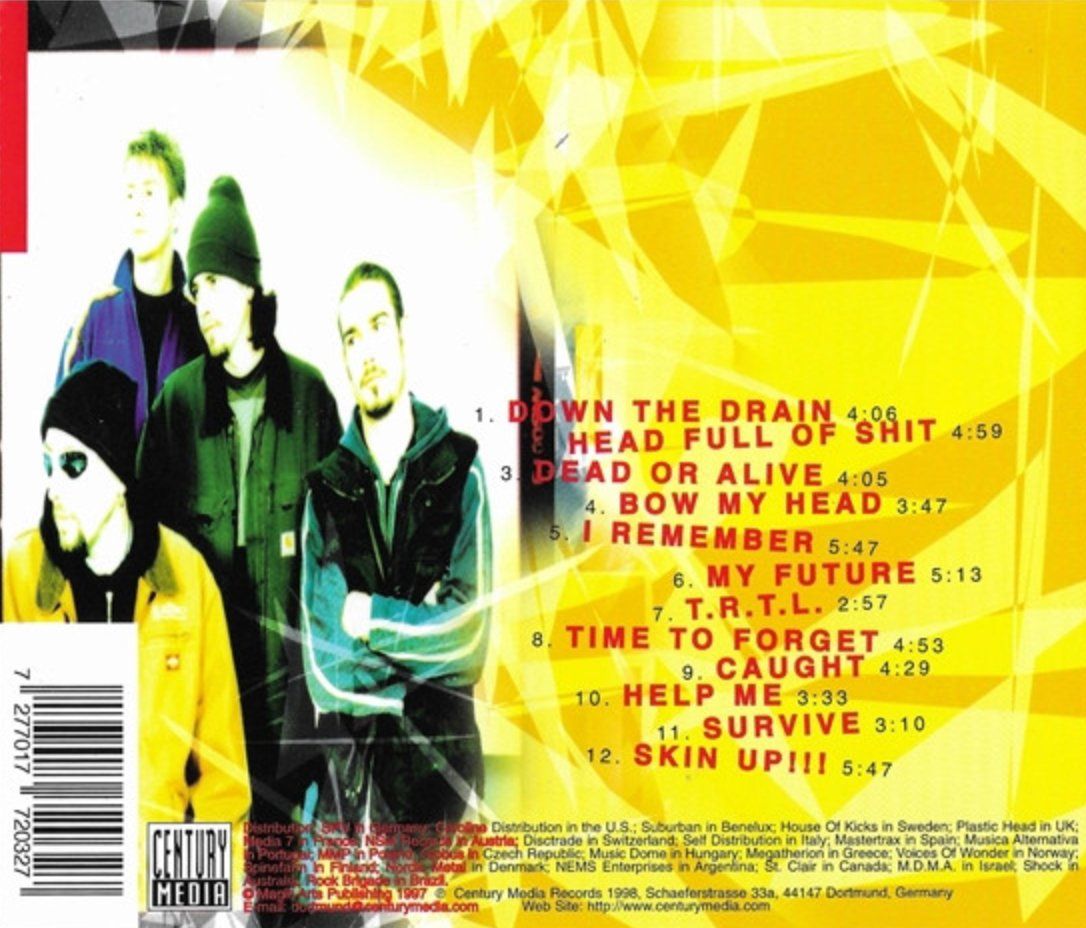 CD: Gurd – Down The Drain – Usato da Brunnen venduto da Barfly5 1