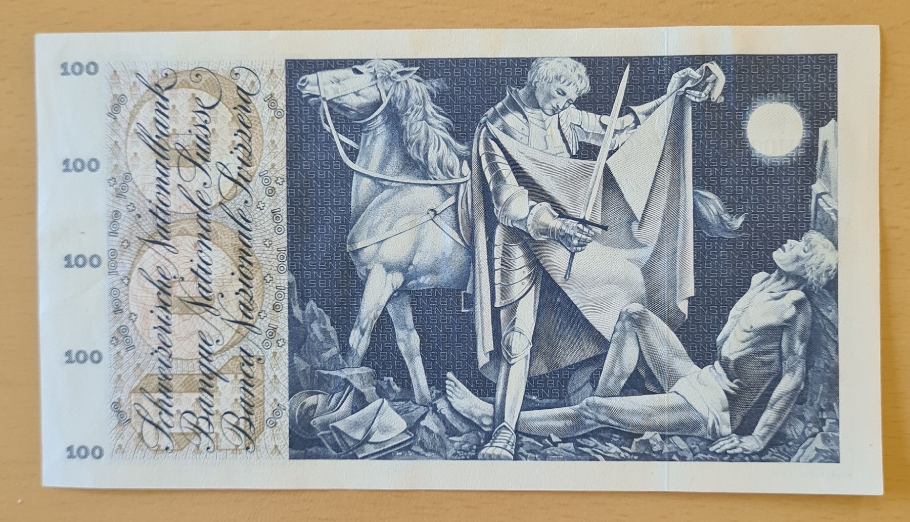 Banconote: Schweizer 100 Franken Note 1967 – Nuovo (secondo la descrizione) da Grüningen venduto da Highclere 1