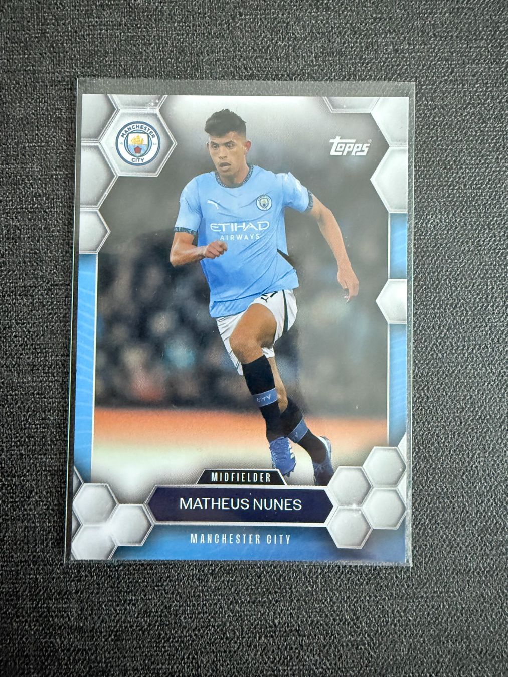 Topps Carte collezionabili: Topps Matheus Nunes Manchester City – Usato da Burgdorf venduto da Sports_Cards_3400
