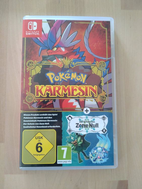 Pokémon Karmesin + Der Schatz von Zone Null Switch Kaufen auf Ricardo
