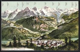 Interlaken, Gesamtansicht mit Berner Obe