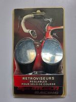 Rétroviseurs réglables pour vélo de course