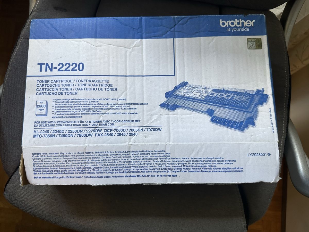 Brother Cartucce per stampanti & toner: Brother TN-2220 Toner – Nuovo (secondo la descrizione) da Basel venduto da olgarachel