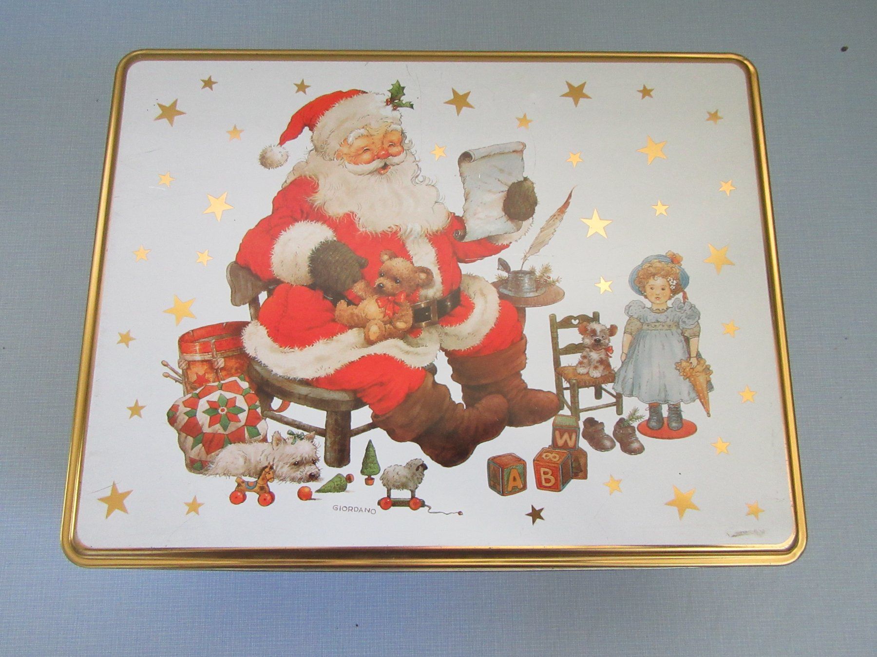 Tutte le decorazioni: Weihnachtsbox Blech/Alu – Usato da Uitikon Waldegg venduto da Smeragol 1
