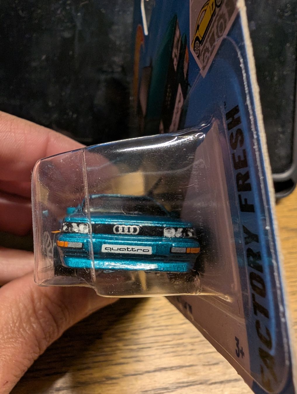 Hot Wheels Modellini d'auto: Heisses Hot Wheels Auto - Audi Quattro – Nuovo e nell'imballaggio originale da Davos-Platz venduto da v2cat 3