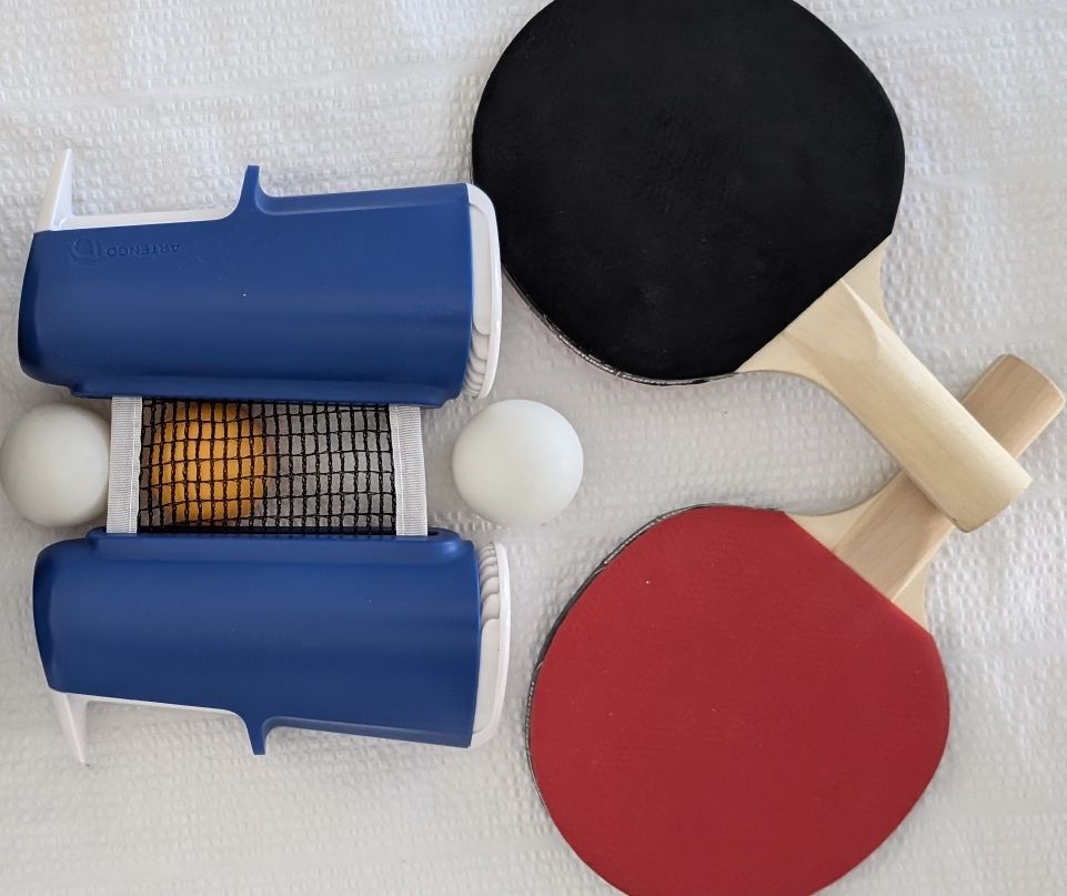 Giochi: Set mini table tennis - 2 rackets, balls and net – Usato da Zürich venduto da WKSwissTech